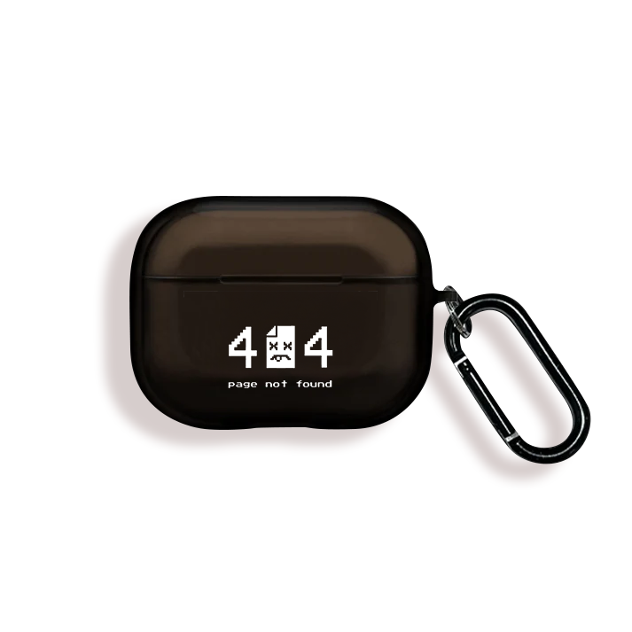 404 Page Not Found AirPods Case