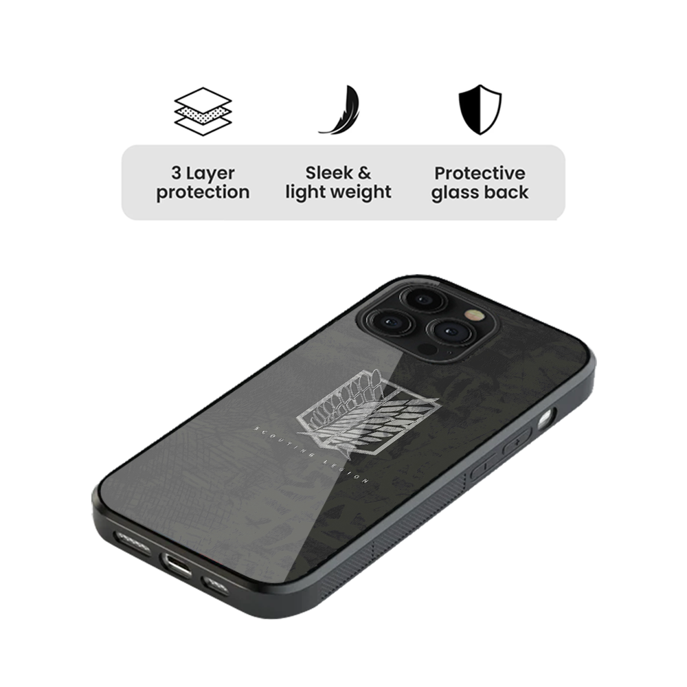 Scouting Legion Glass Phone Case