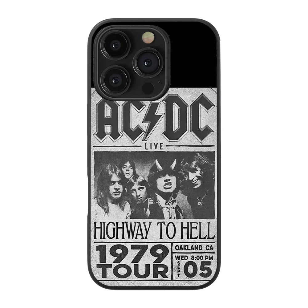 AC X DC & Taylor Swift Collection Spotify Glass Phone Case Combo