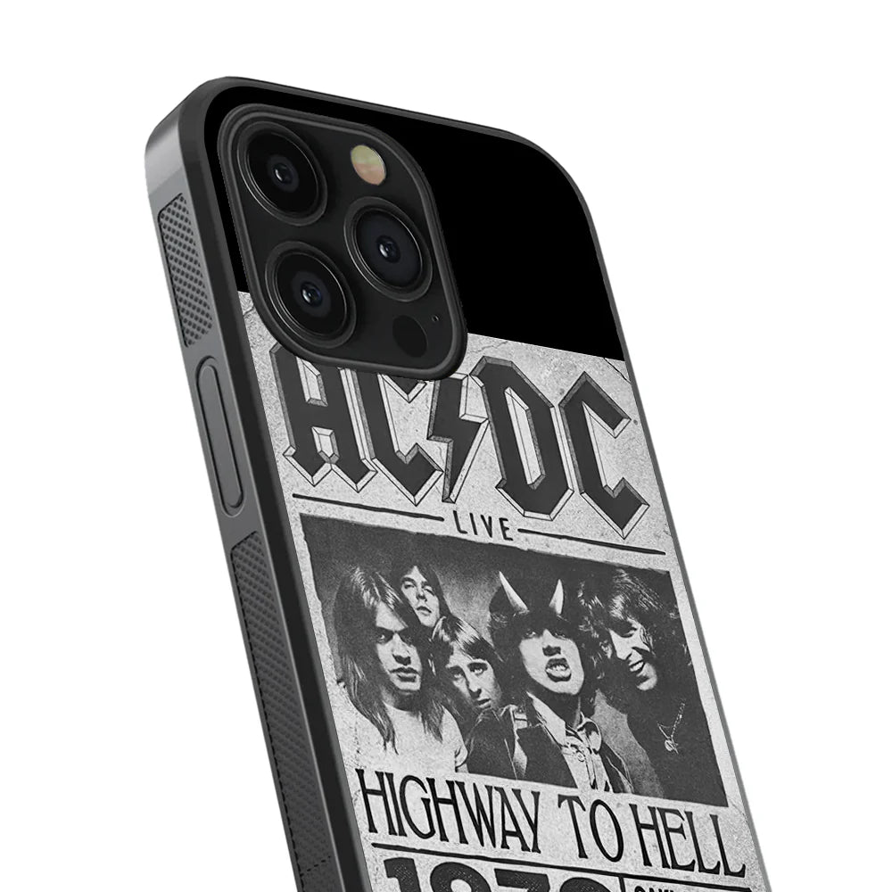 Frank Ocean Blond & AC X DC Spotify Glass Phone Case Combo