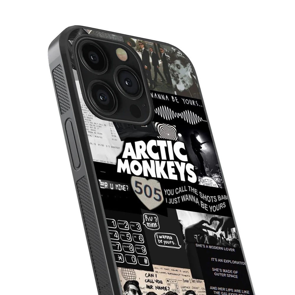 Arctic Monkeys 505 Spotify & Spider-Man Aesthetic Glass Phone Case Combo