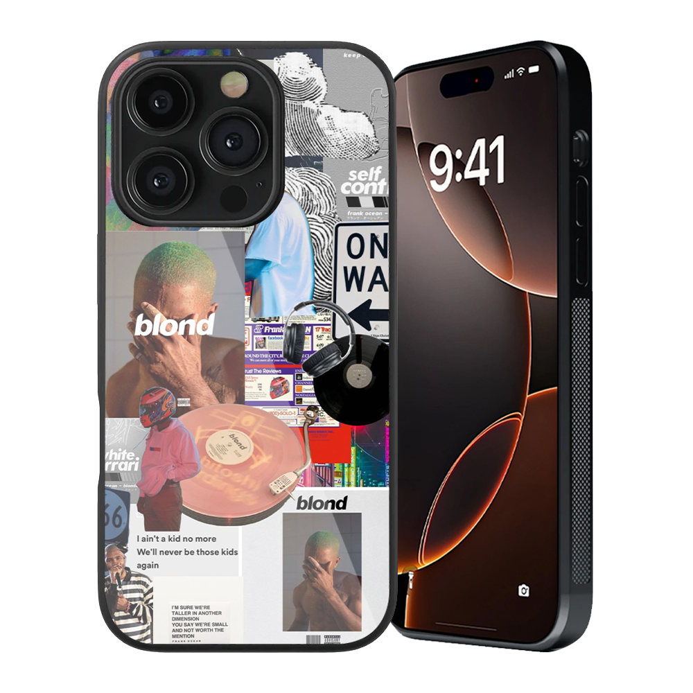 Frank Ocean Blond Spotify Glass Phone Case