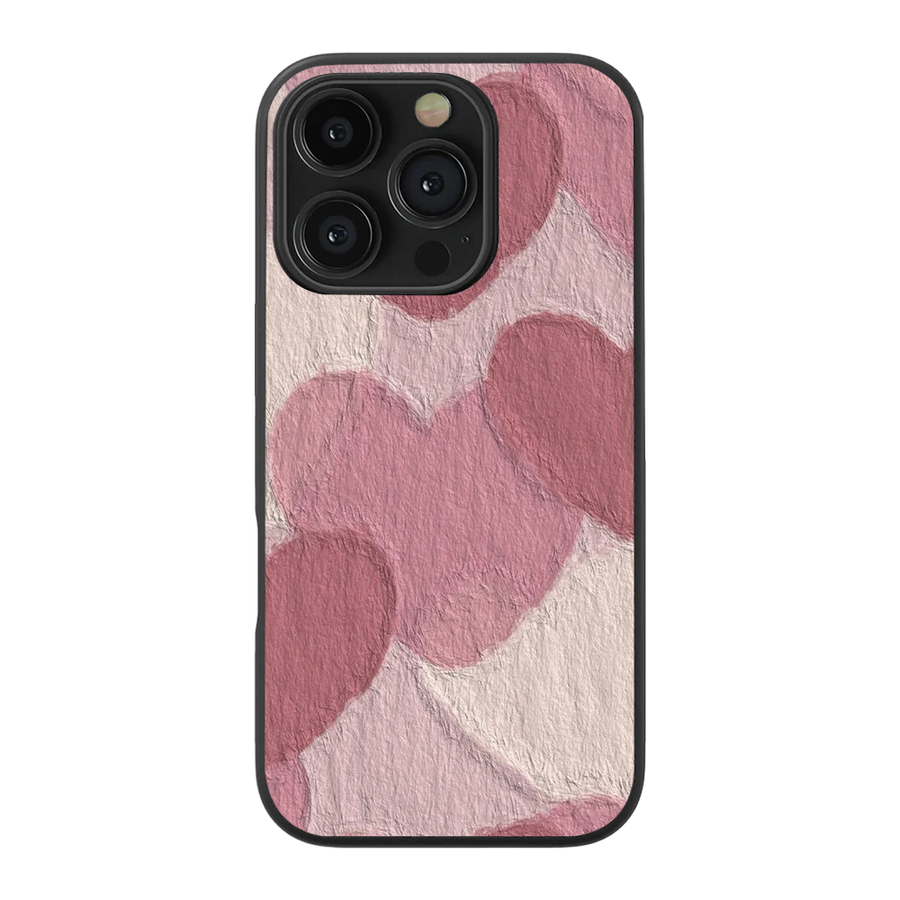 Heart's Aesthetic Glass Phone Case