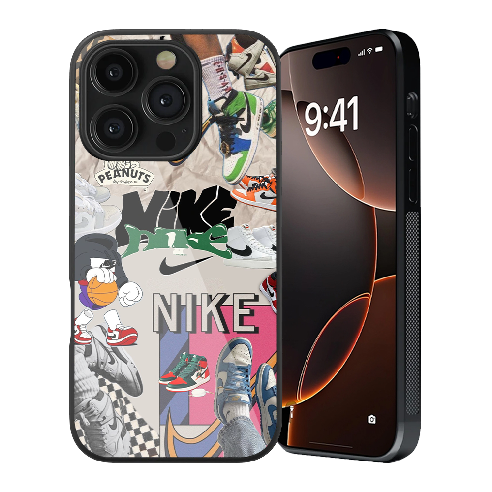 Nike Abstract Glass Phone Case