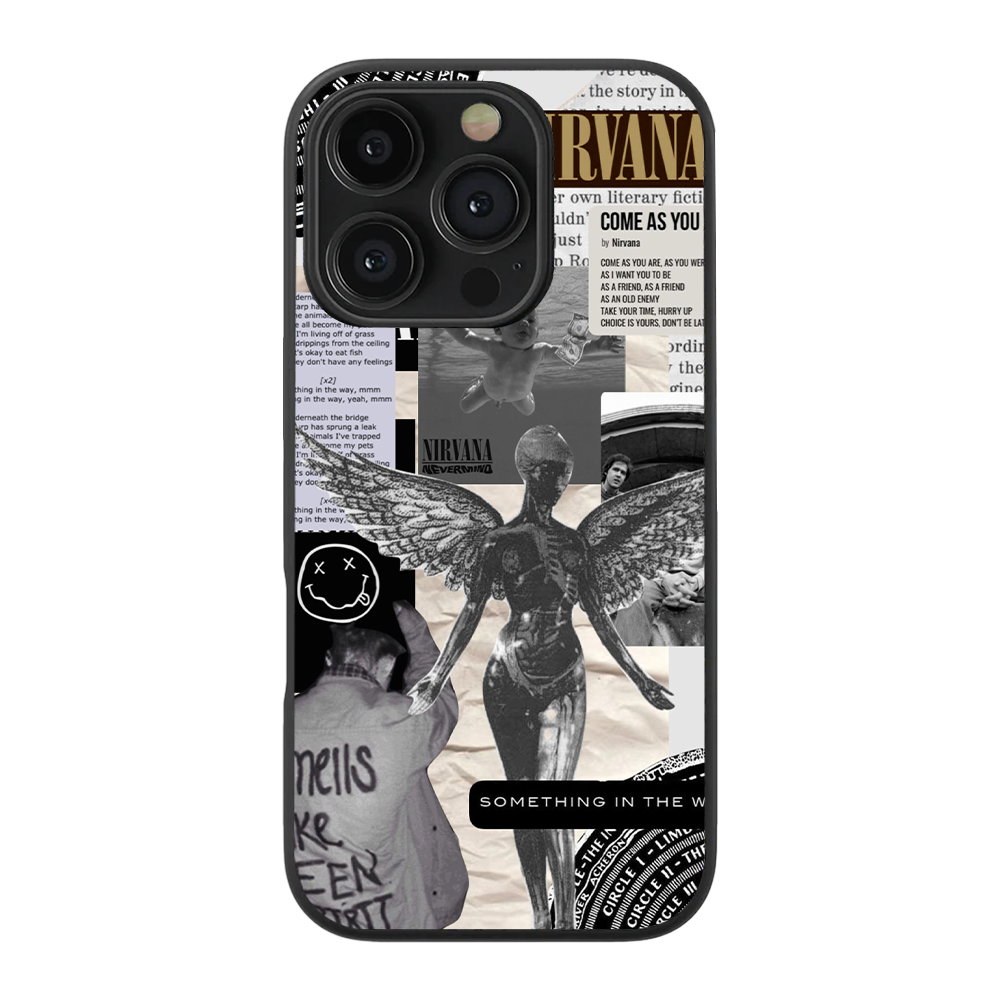 Nirvana Spotify Glass Phone Case