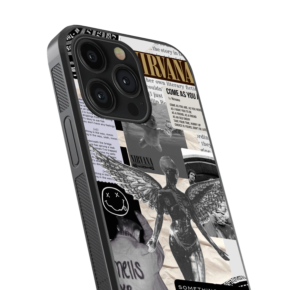 Nirvana Spotify Glass Phone Case