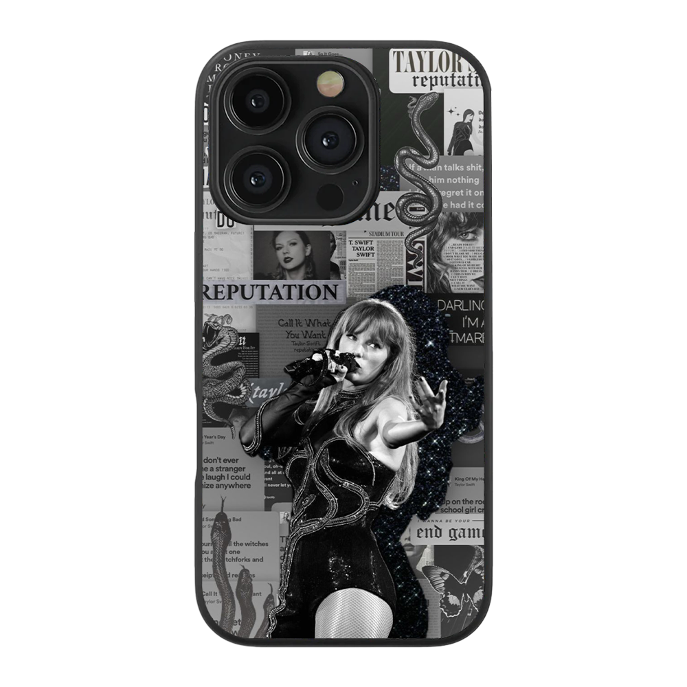 Taylor Swift Collection Spotify Glass Phone Case