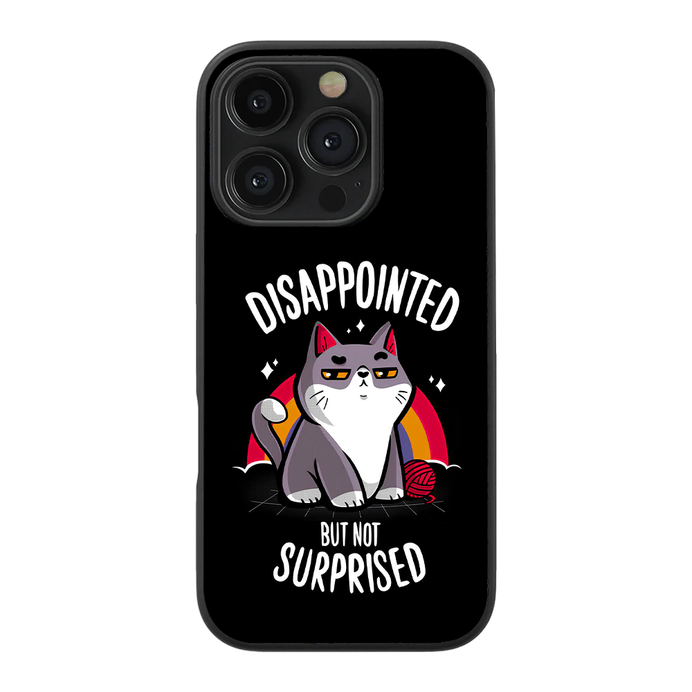 Dissapointed But Not Suprised Glass Phone Case