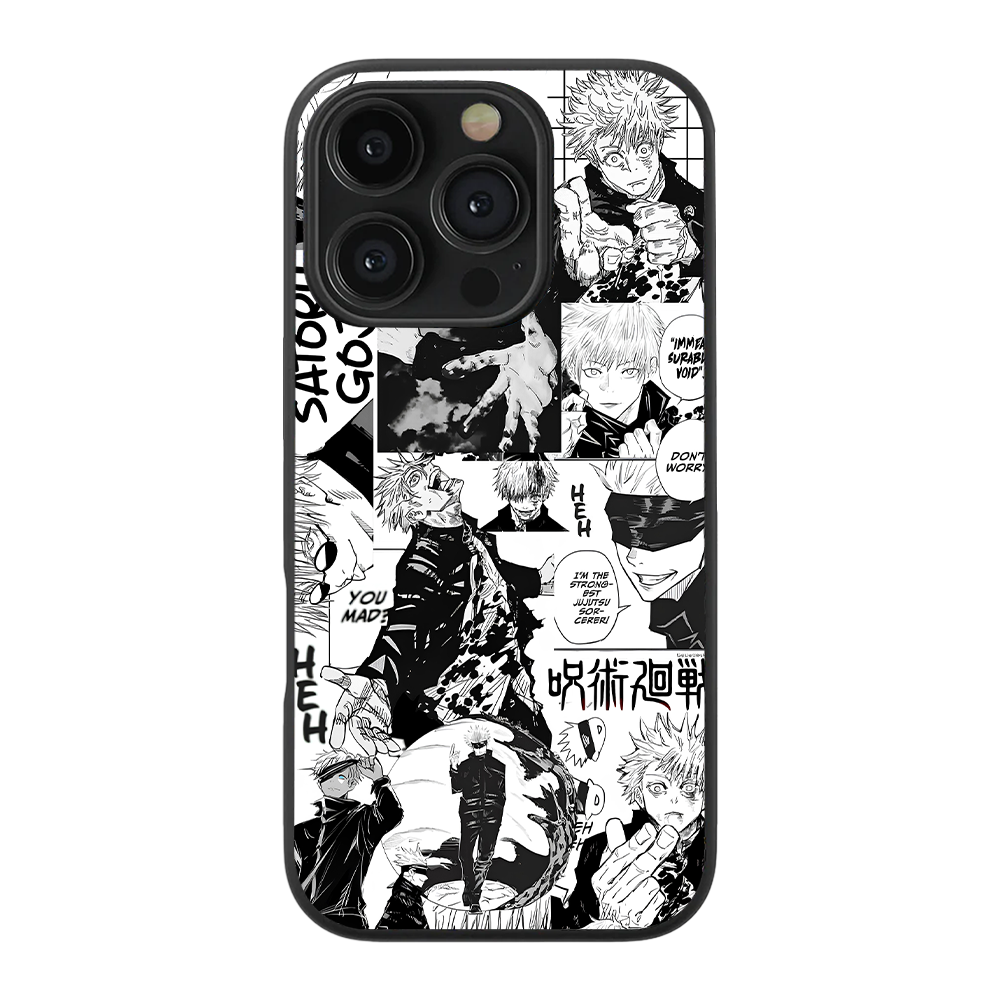 Gojo Satoru 3.0 One Piece Glass Phone Case