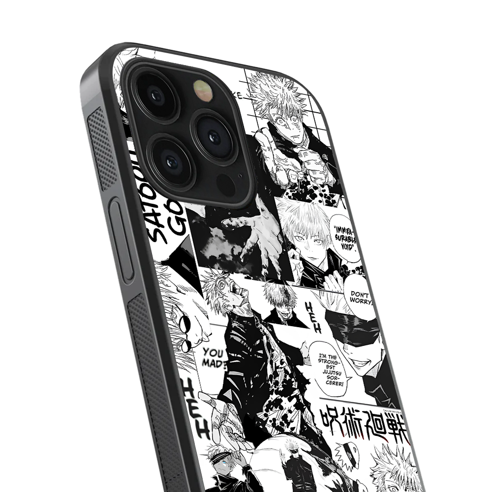 Gojo Satoru 3.0 One Piece Glass Phone Case