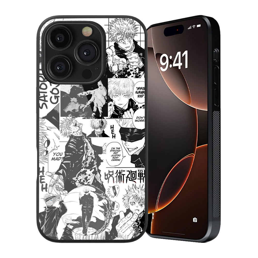 Gojo Satoru 3.0 One Piece Glass Phone Case