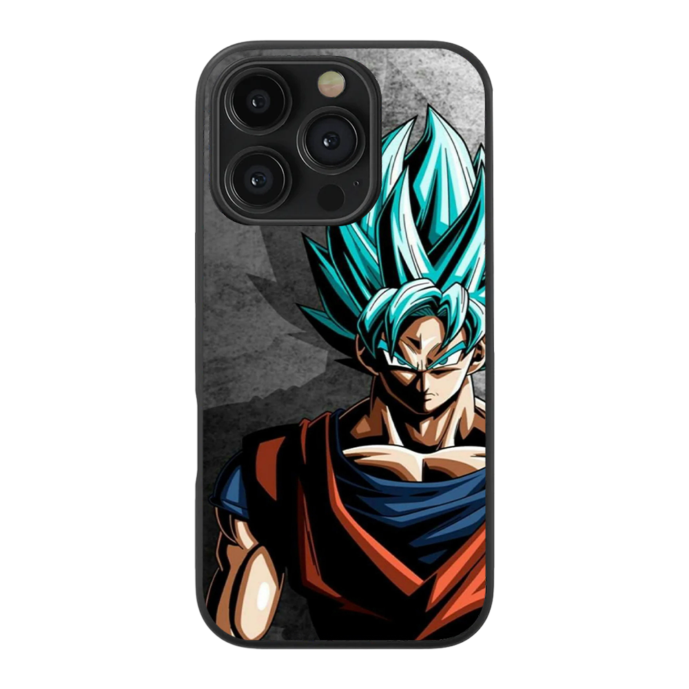 GOKU Battle Mode One Piece Glass Phone Case