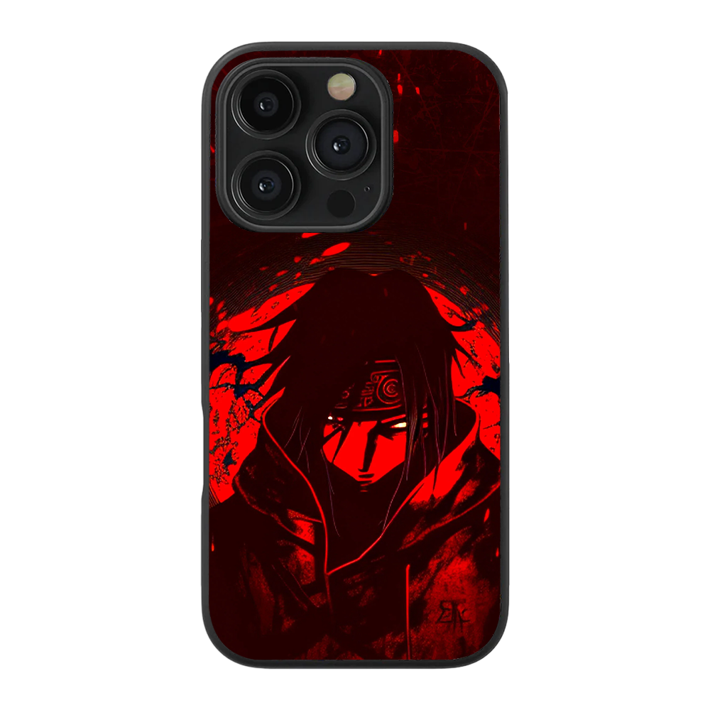 Itachi 1.0 One Piece Glass Phone Case