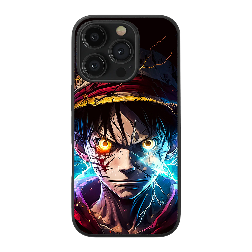 Luffy One Piece Glass Phone Case