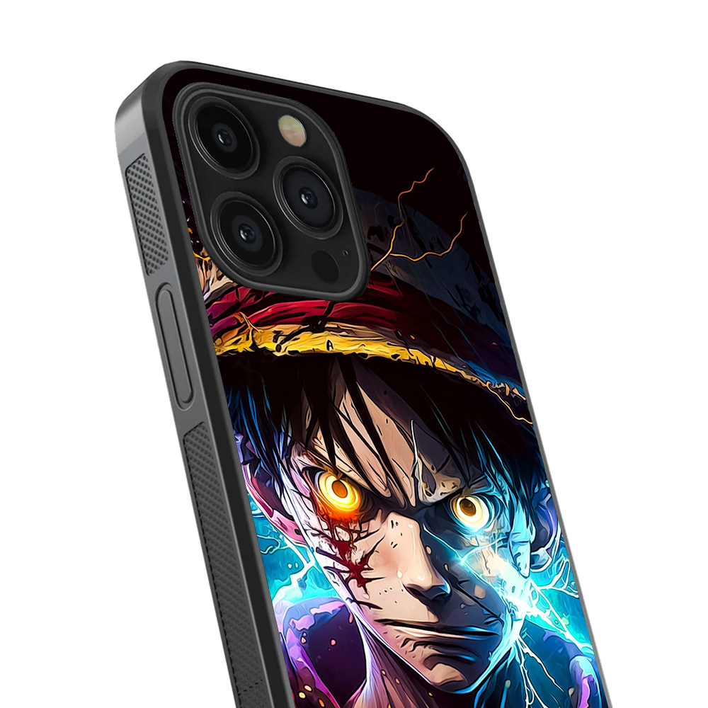 Luffy One Piece Glass Phone Case