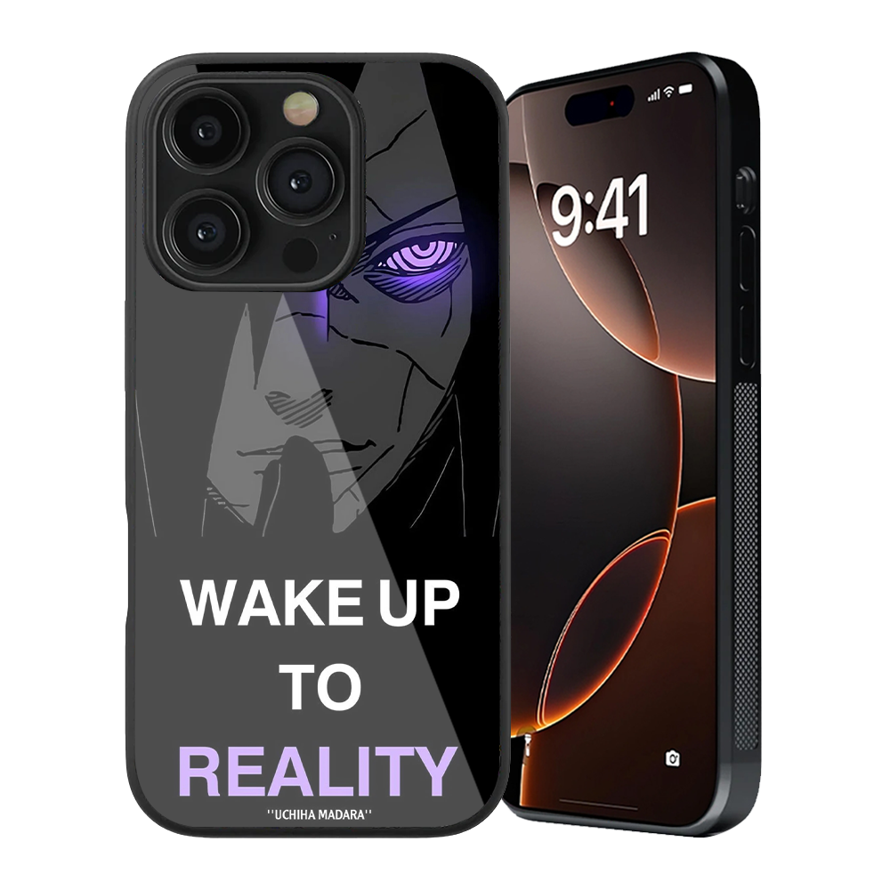 Madara Uchiha Naruto One Piece Glass Phone Case