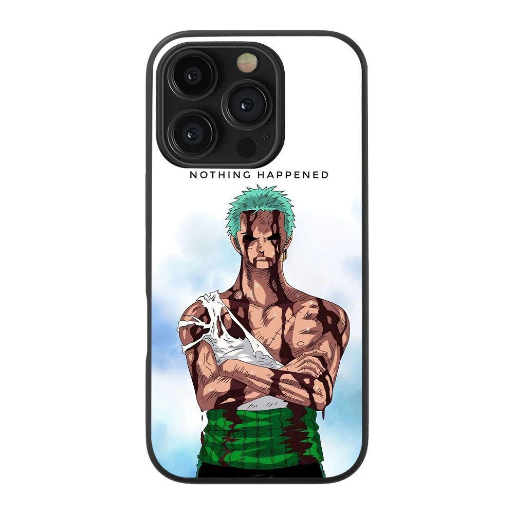 Roronoa Zoro 1.0 One Piece Glass Phone Case