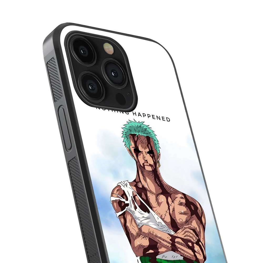 Roronoa Zoro 1.0 One Piece Glass Phone Case