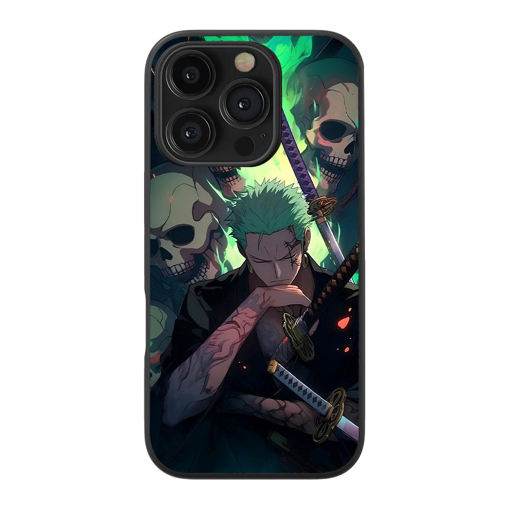 Roronoa Zoro 2.0 One Piece Glass Phone Case