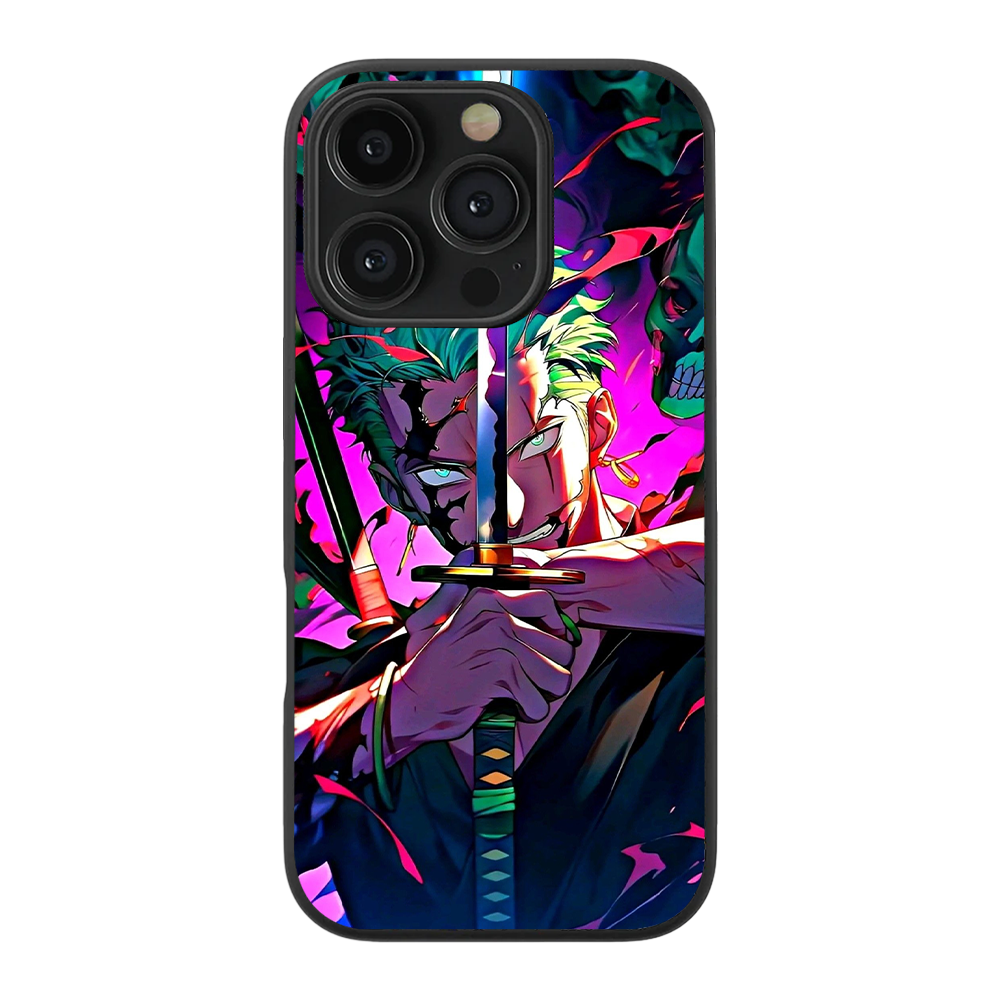 Roronoa Zoro 3.0 One Piece Glass Phone Case