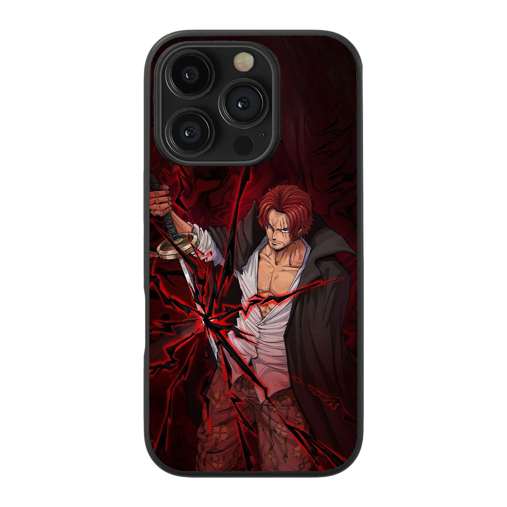 Shanks One Piece Glass Phone Case