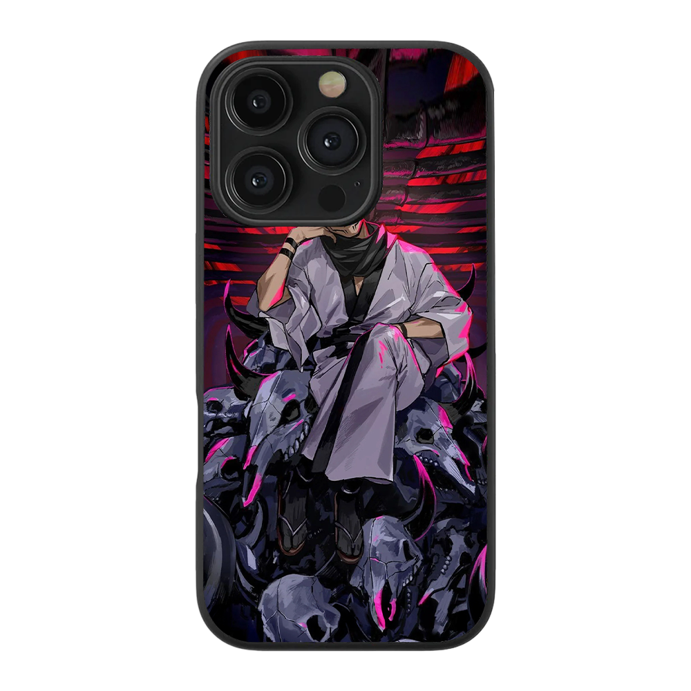 Sukuna Jujutsu Kaisen One Piece Glass Phone Case