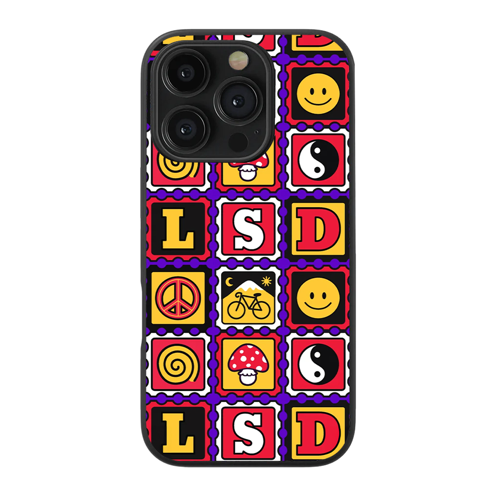 LSD Ticket Glass Phone Case