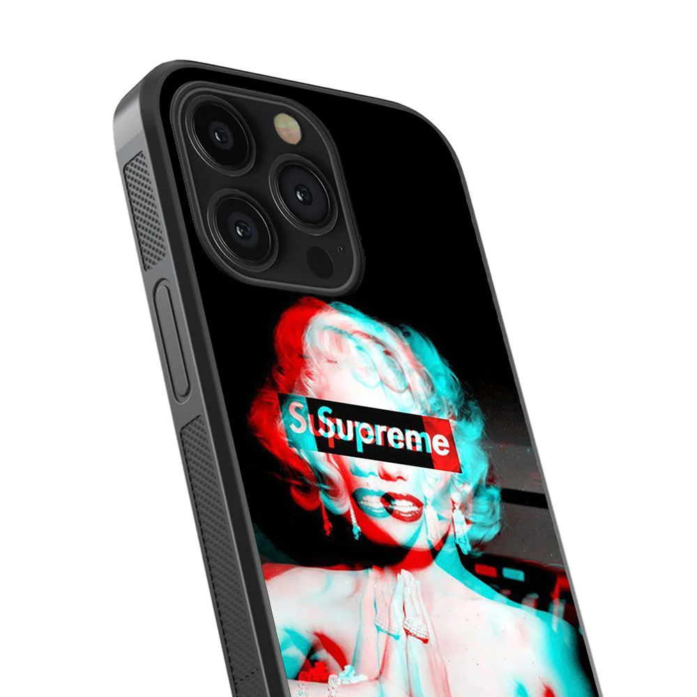 Marilyn Supreme Glass Phone Case