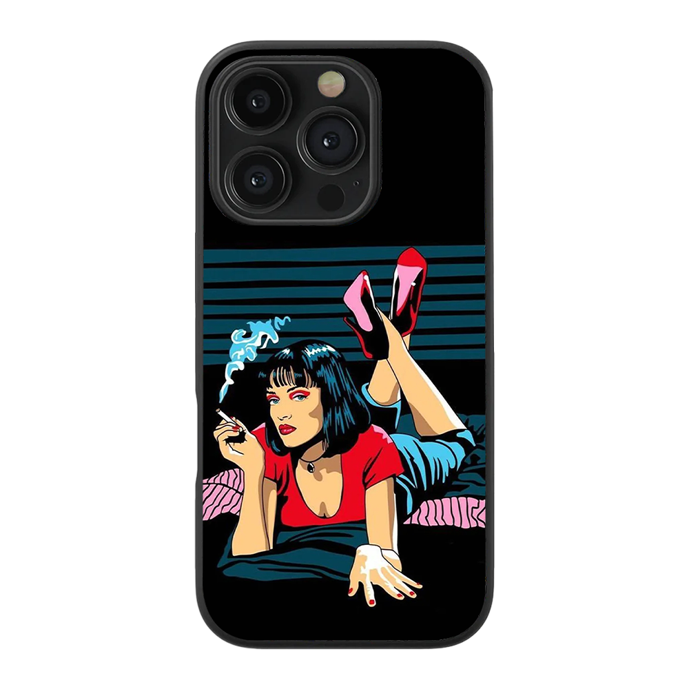 Pulp Fiction Glass Phone Case