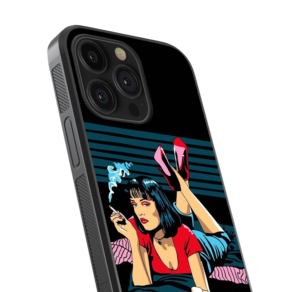 Pulp Fiction Glass Phone Case