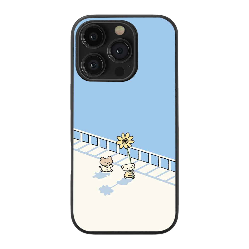 Couple Designer Glass Phone Case