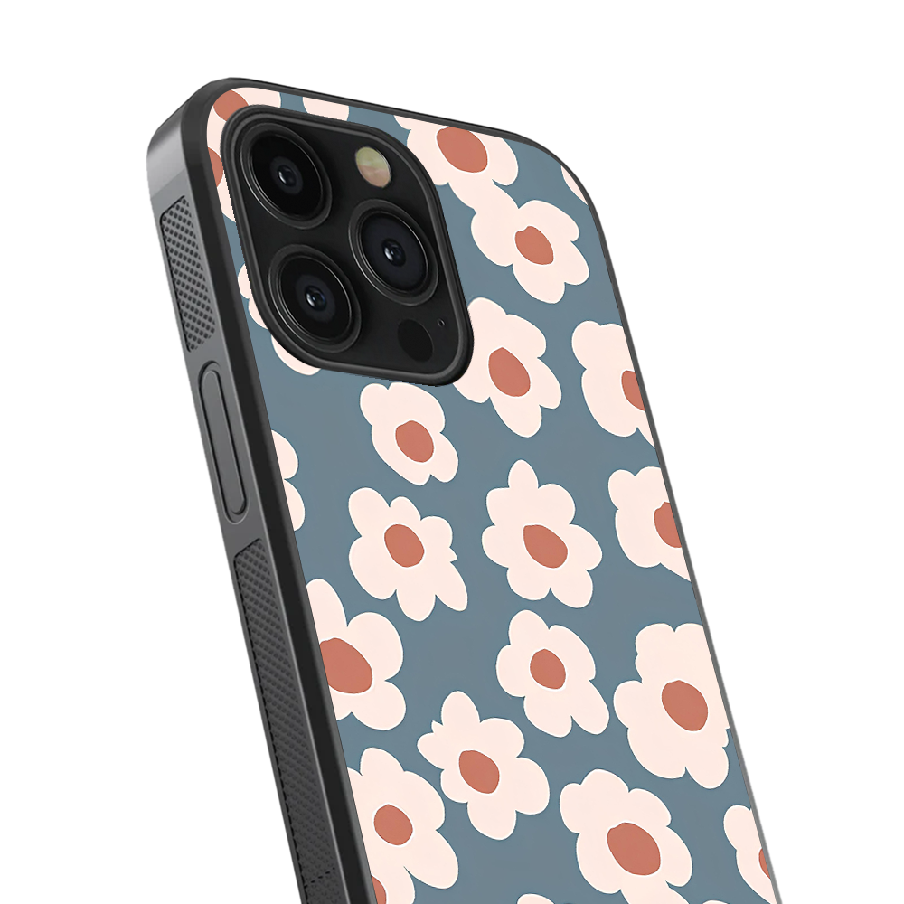 Daisy Designer Glass Phone Case