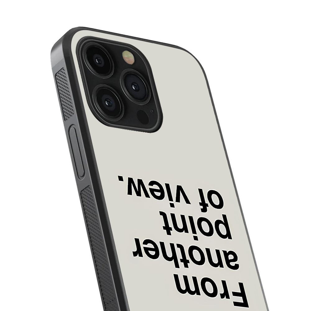 Point Of View Designer Glass Phone Case