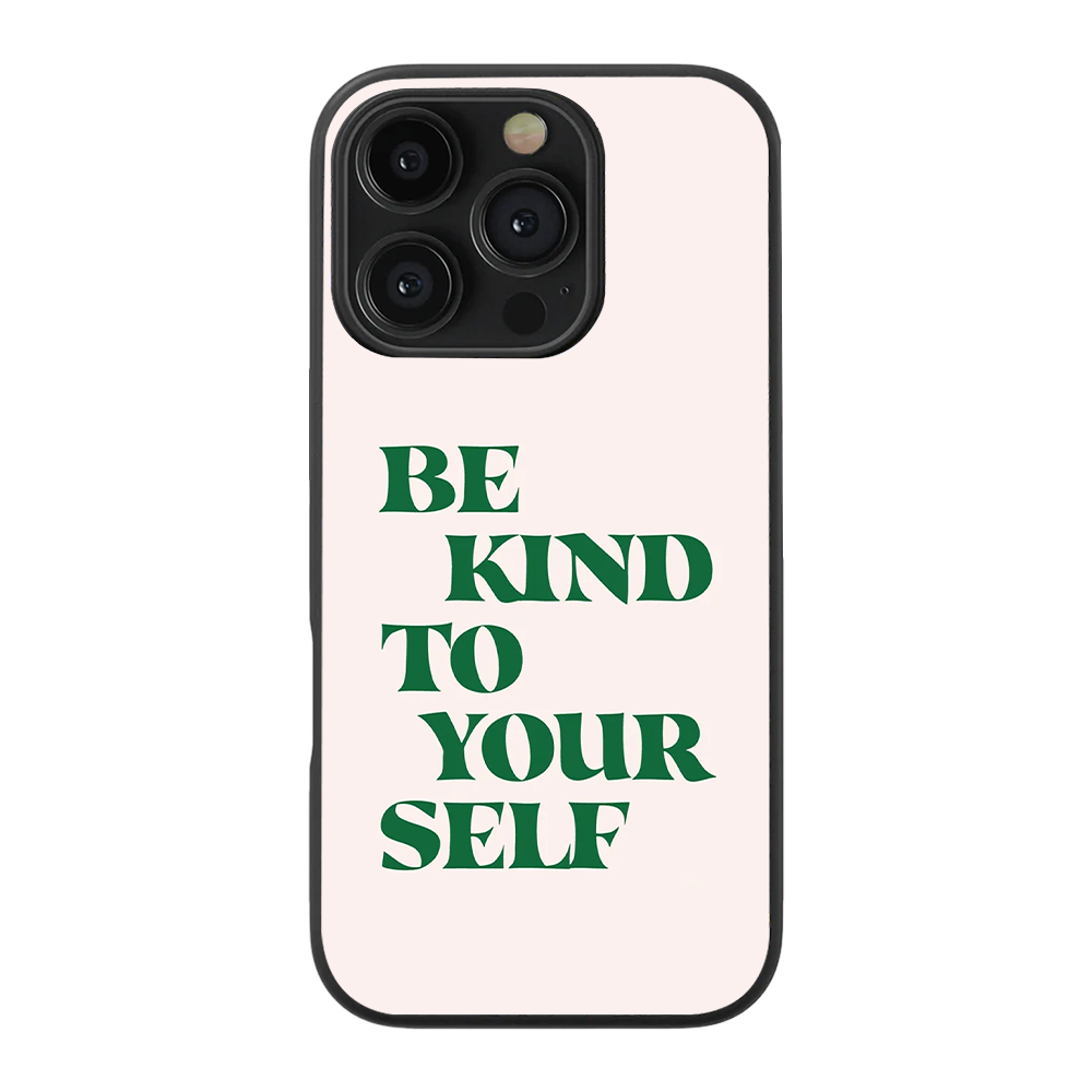 Be Kind Glass Phone Case