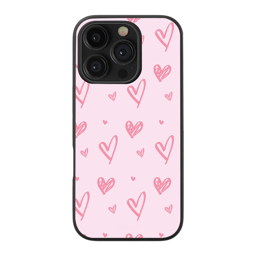 Falling For You Glass Phone Case