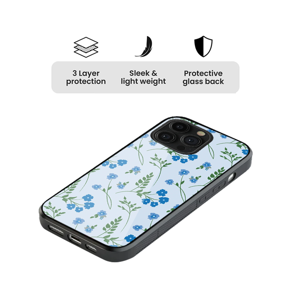 Flora Phone Glass  Case