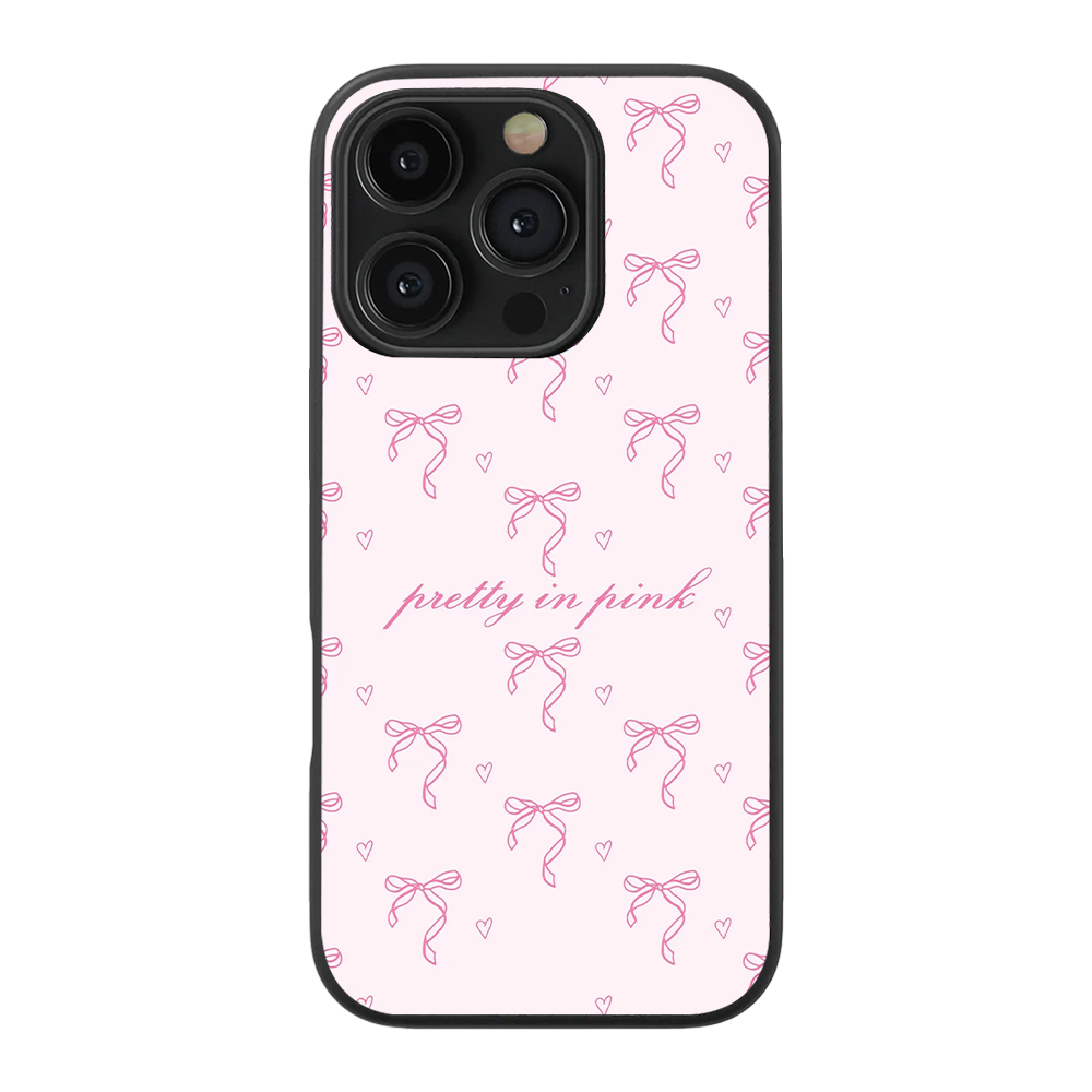 Pretty in Pink Glass Phone Case