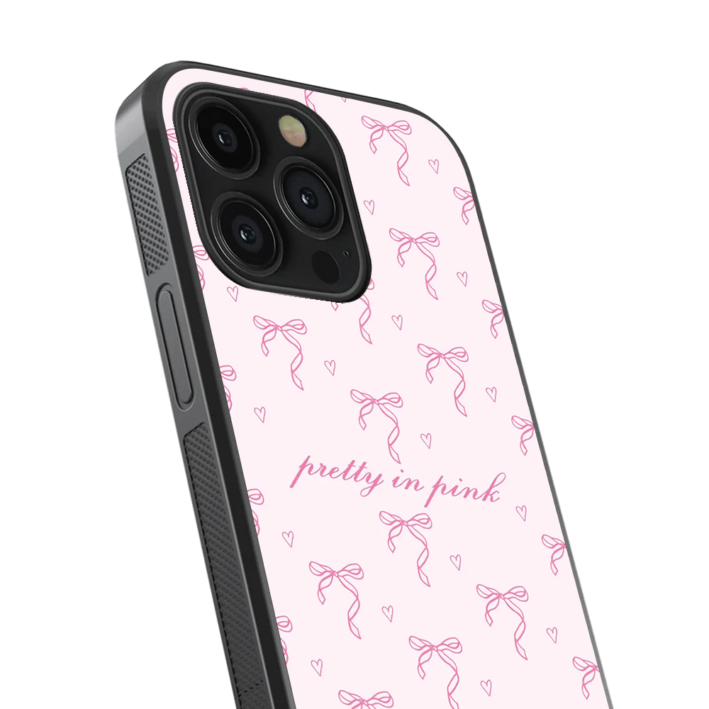 Pretty in Pink Glass Phone Case