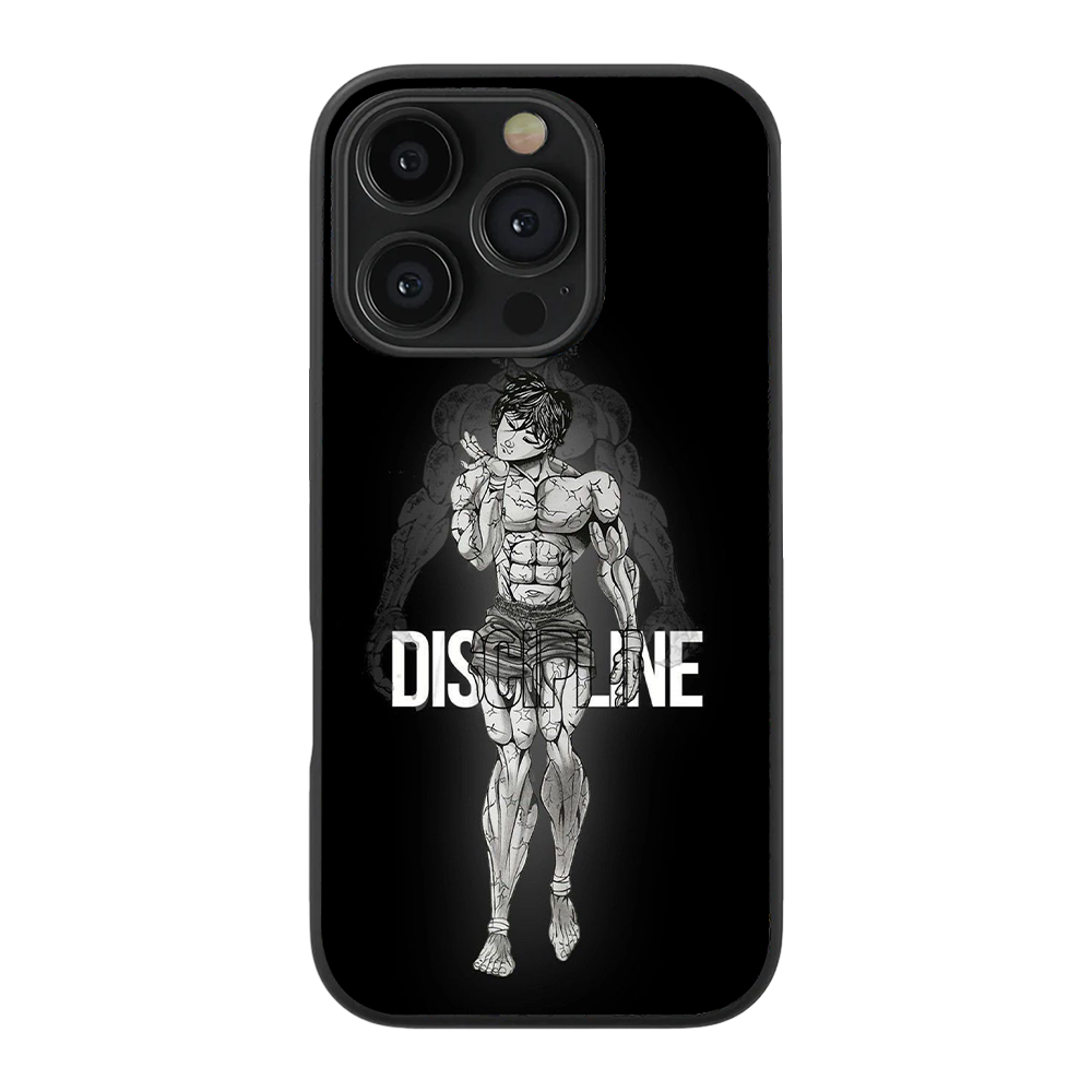 Baki Discipline Glass Phone Case