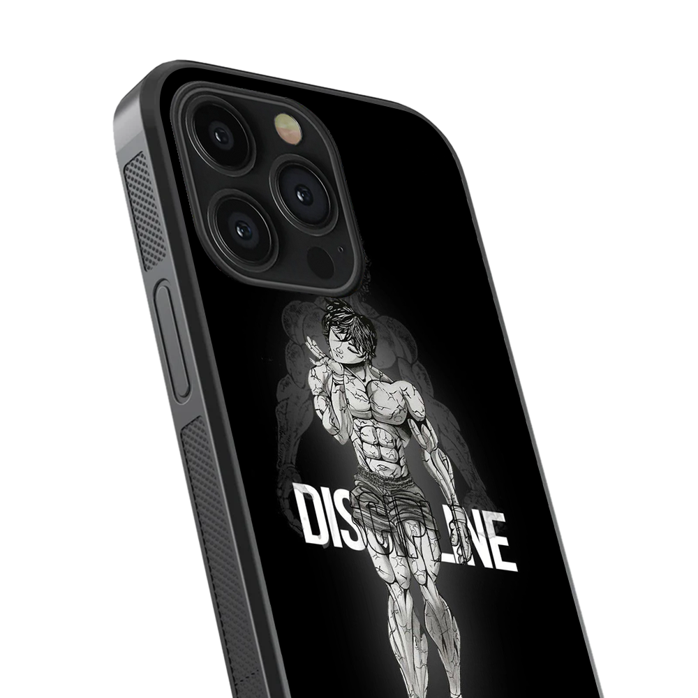 Baki Discipline Glass Phone Case