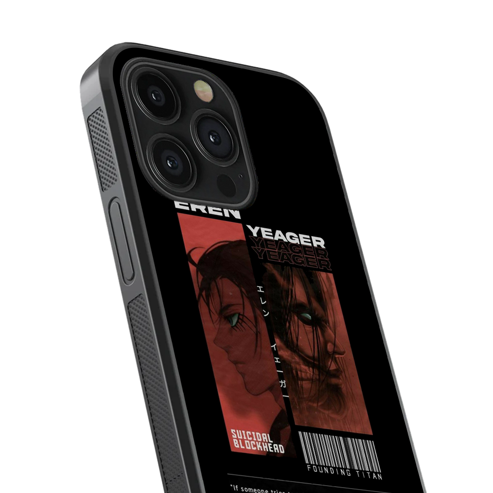 Eren Yeager | One Glass Phone Case