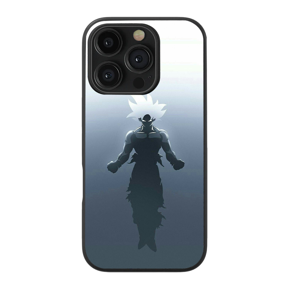 Goku Ultra Instinct Glass Phone Case