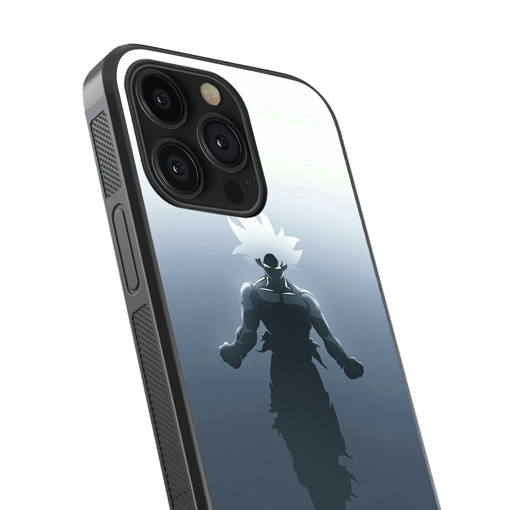 Goku Ultra Instinct Glass Phone Case