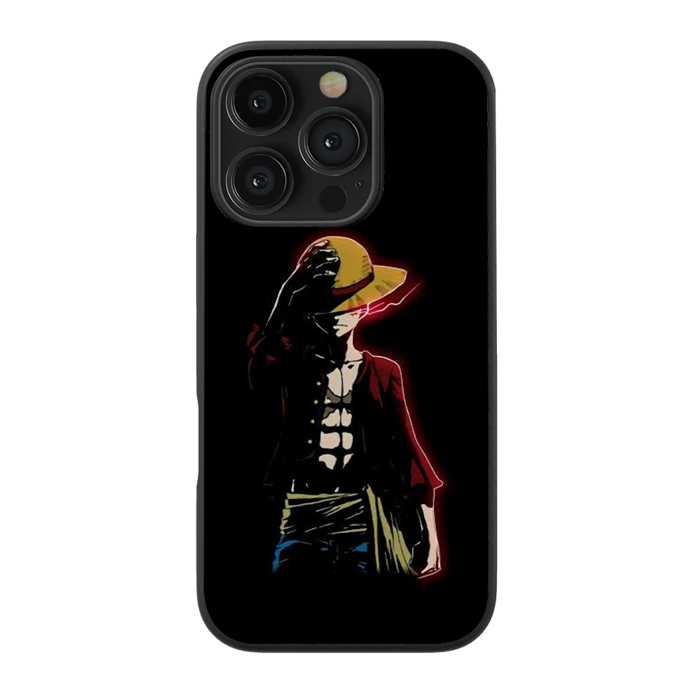 Monkey D Luffy Dark Glass Phone Case