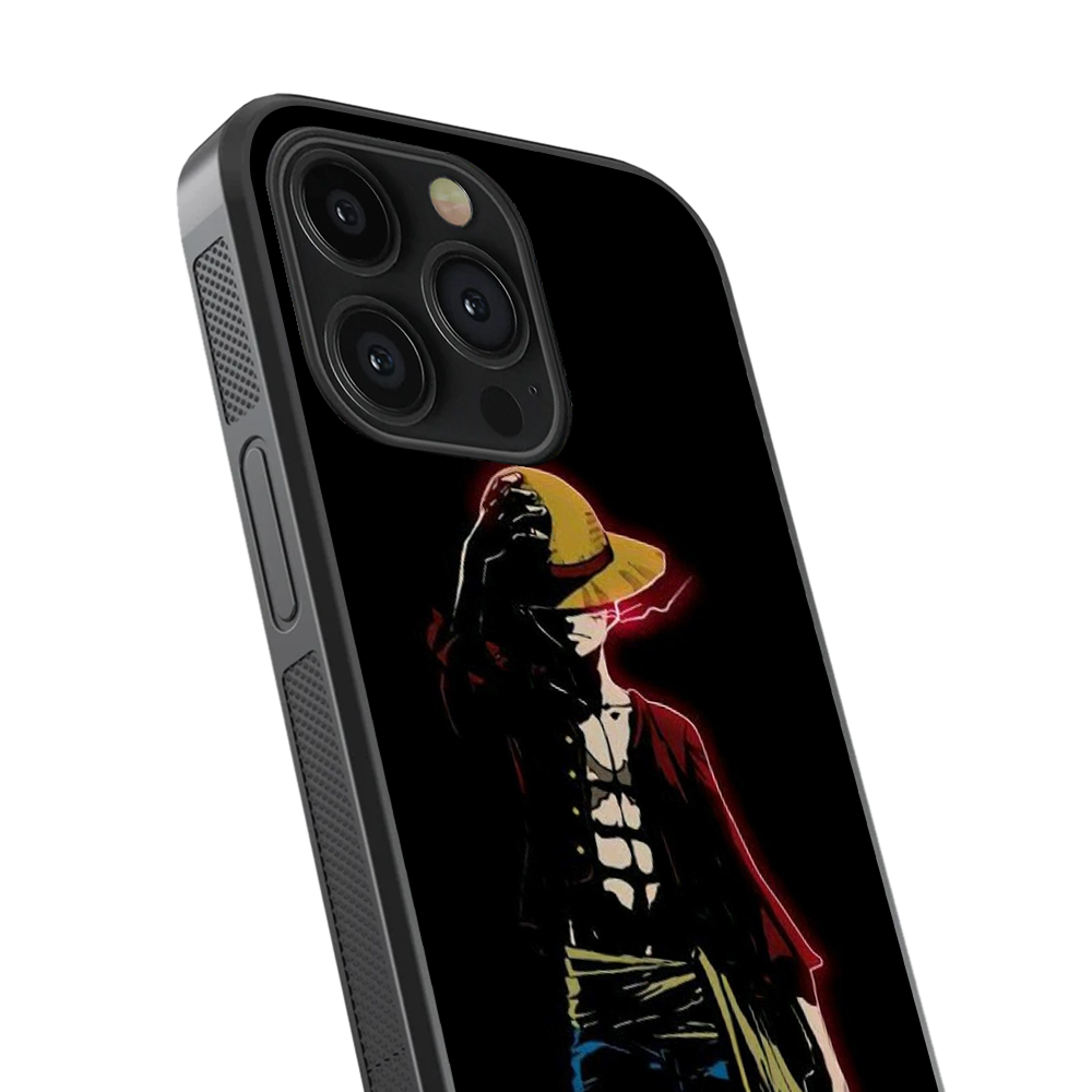 Monkey D Luffy Dark Glass Phone Case