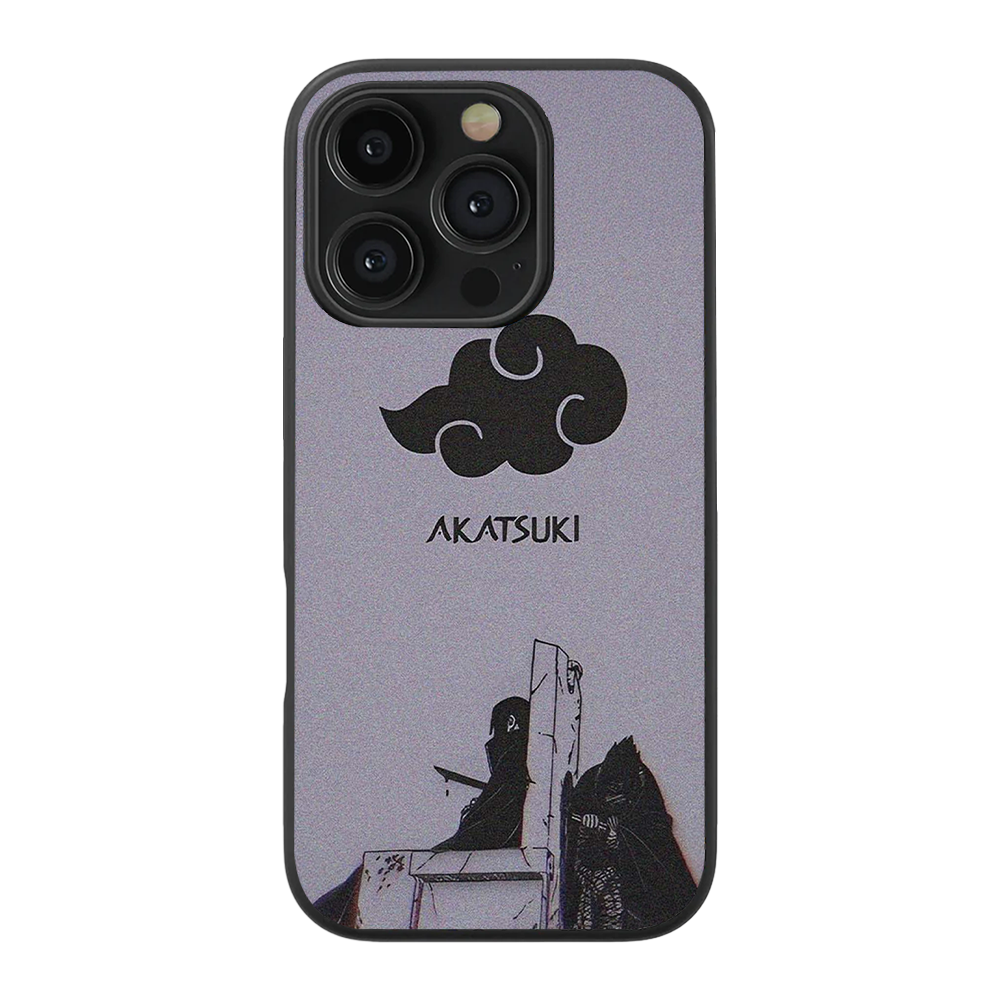 Uchiha Brothers of Akatsuki Glass Phone Case