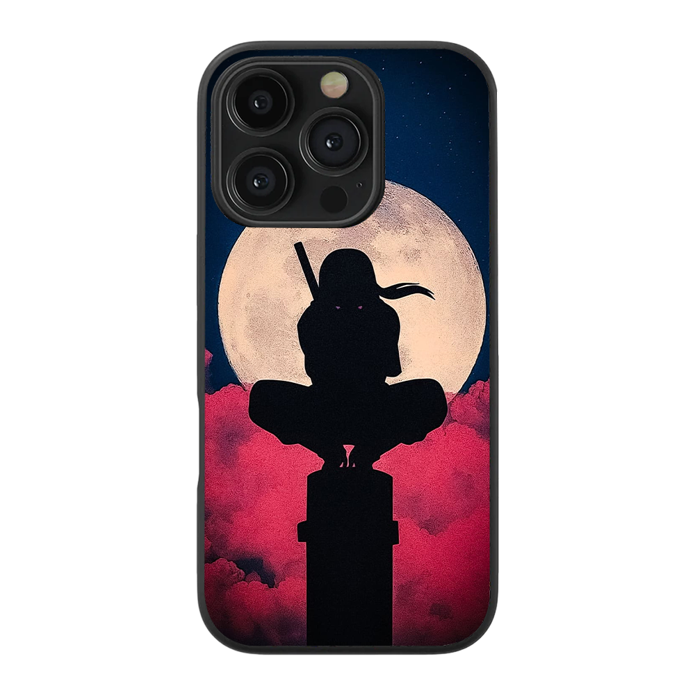 Uchiha Itachi Shadow Glass Phone Case