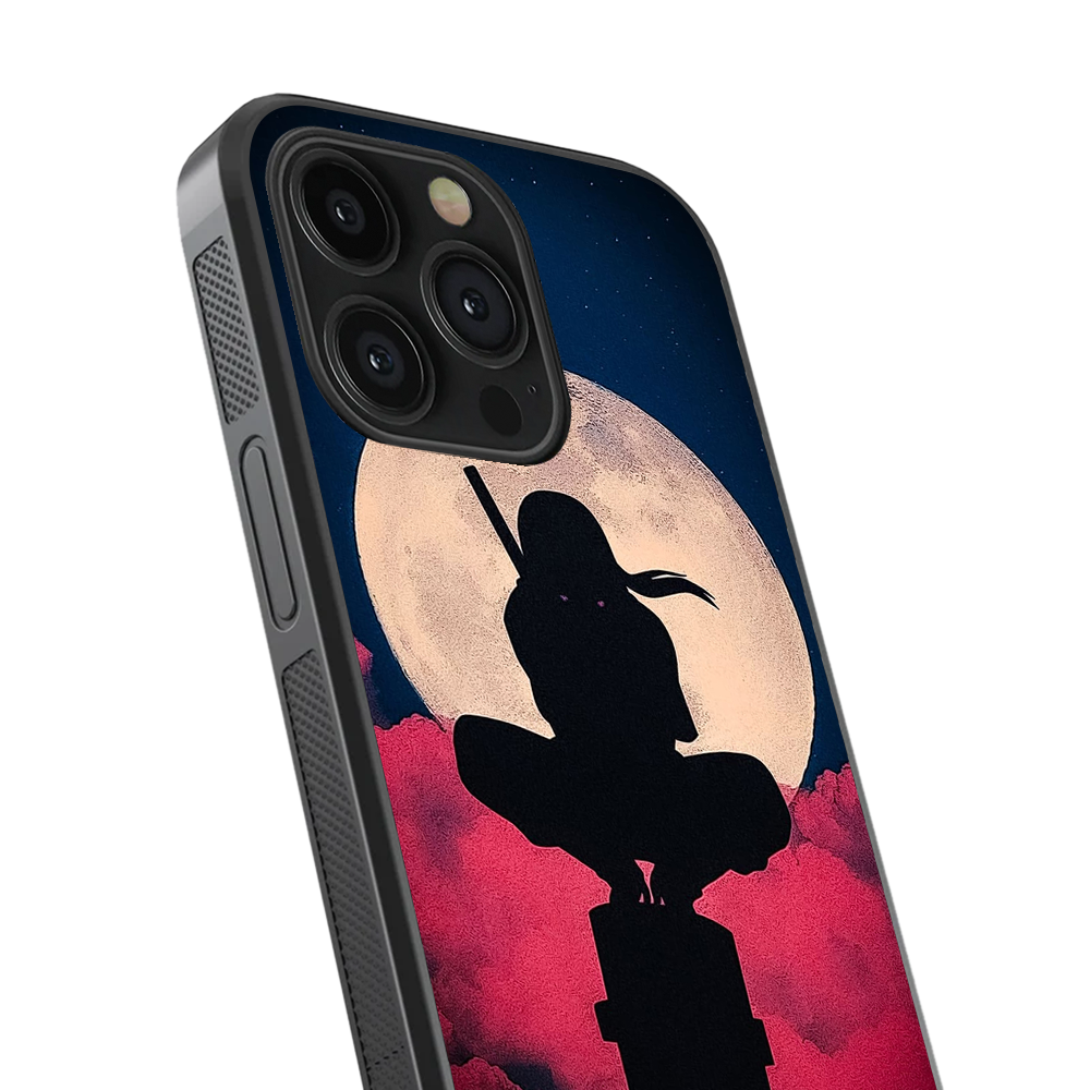 Uchiha Itachi Shadow Glass Phone Case