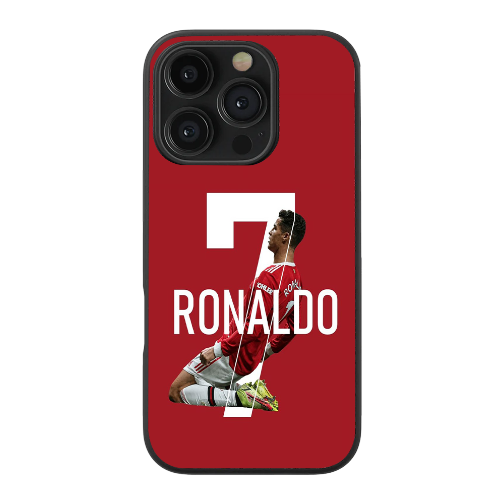 Ronaldo #1 Glass Phone Case