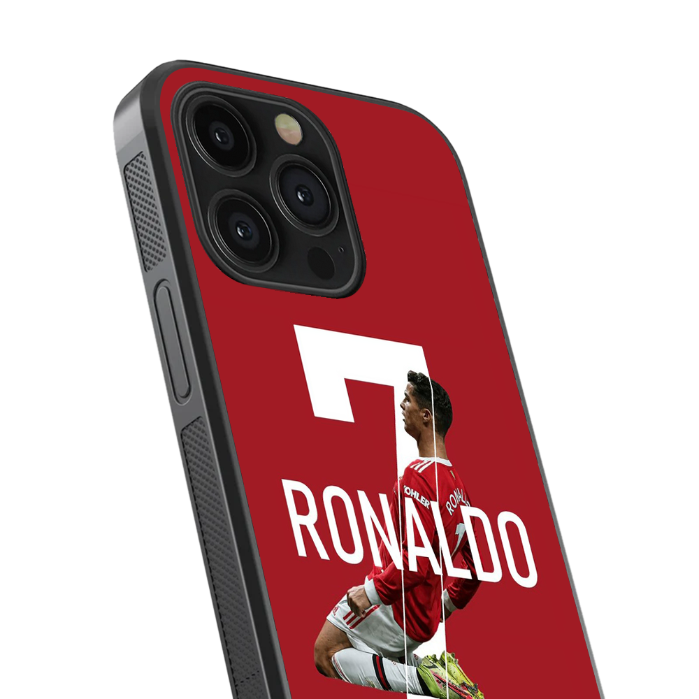 Ronaldo #1 Glass Phone Case